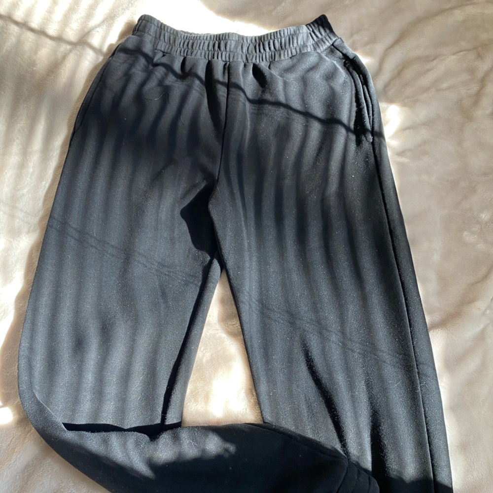 Black lounge jogger pants